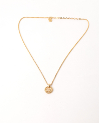 Christian Dior CD Gold-toned Necklace