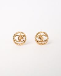 Chanel CC Earrings