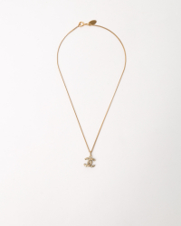 Chanel CC Gold-tone Necklace