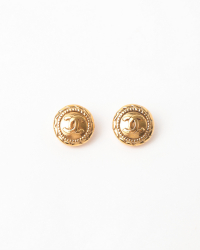 Chanel CC Clip-on Earrings