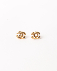 Chanel CC Clip-on Earrings