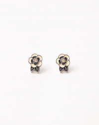 Chanel Camellia Earrings