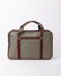 Gucci GG Supreme Web Travel Bag