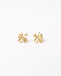 Chanel Clover Clip-on Earrings