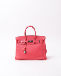 Hermès HERMÈS Birkin 35 Togo Rose Azalee Handbag