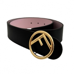 Fendi Belt F is Fendi Reversible belt in multicolored leather