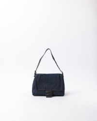 Fendi Mama Denim Shoulder Bag