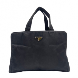 Prada Black Prada Nylon Handbag