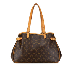 Louis Vuitton B Louis Vuitton Brown Monogram Canvas Canvas Monogram Batignolles Horizontal Spain