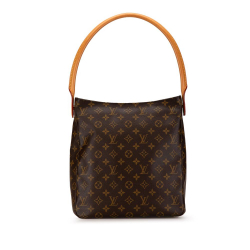 Louis Vuitton B Louis Vuitton Brown Monogram Canvas Canvas Monogram Looping GM United States