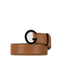 Gucci B Gucci Brown Calf Leather Belt Italy