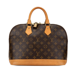 Louis Vuitton B Louis Vuitton Brown Monogram Canvas Canvas Monogram Alma PM United States