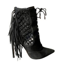 Alexandre Birman Bottines en cuir daim