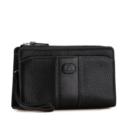 Burberry B Burberry Black Calf Leather Clutch United Kingdom