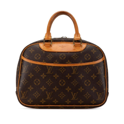 Louis Vuitton B Louis Vuitton Brown Monogram Canvas Canvas Monogram Trouville France