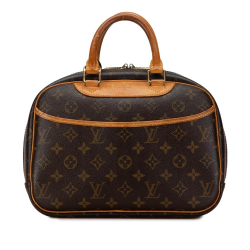 Louis Vuitton B Louis Vuitton Brown Monogram Canvas Canvas Monogram Trouville France