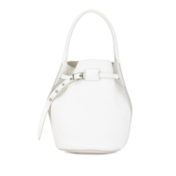 Celine B Celine White Calf Leather Big Bag Bucket Italy