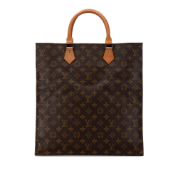 Louis Vuitton B Louis Vuitton Brown Monogram Canvas Canvas Monogram Sac Plat France