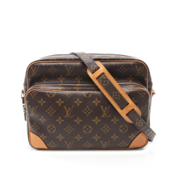 Louis Vuitton B Louis Vuitton Brown Monogram Canvas Canvas Monogram Nil Crossbody Bag France