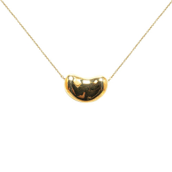 Tiffany & Co B Tiffany Gold 18K Yellow Gold Metal Elsa Peretti Bean Pendant Necklace United States