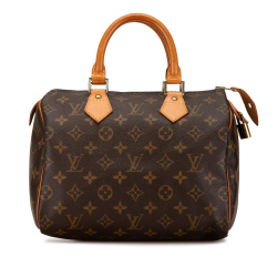 Louis Vuitton B Louis Vuitton Brown Monogram Canvas Canvas Monogram Speedy 25 United States