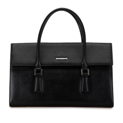 Burberry B Burberry Black Calf Leather Handbag United Kingdom