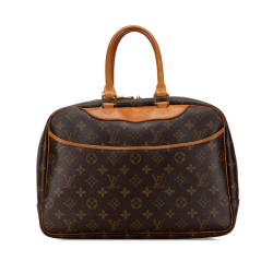 Louis Vuitton B Louis Vuitton Brown Monogram Canvas Canvas Monogram Deauville France