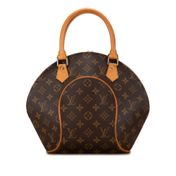 Louis Vuitton B Louis Vuitton Brown Monogram Canvas Canvas Monogram Ellipse PM France