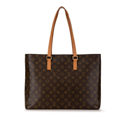 Louis Vuitton B Louis Vuitton Brown Monogram Canvas Canvas Monogram Luco Spain