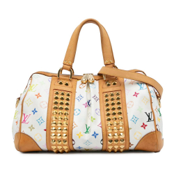 Louis Vuitton B Louis Vuitton White Monogram Multicolore Canvas Canvas Monogram Multicolore Courtney MM France