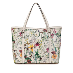 Gucci AB Gucci White Calf Leather Flora Nice Italy