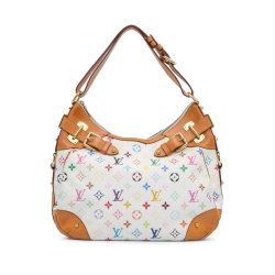 Louis Vuitton B Louis Vuitton White Monogram Multicolore Canvas Canvas Monogram Multicolore Greta Spain