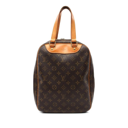 Louis Vuitton B Louis Vuitton Brown Monogram Canvas Canvas Monogram Excursion France