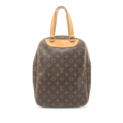 Louis Vuitton B Louis Vuitton Brown Monogram Canvas Canvas Monogram Excursion France