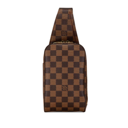 Louis Vuitton AB Louis Vuitton Brown Damier Canvas Canvas Damier Ebene Geronimos Spain