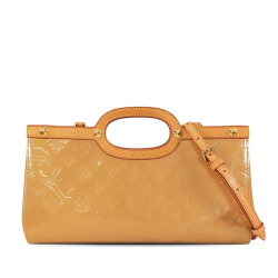 Louis Vuitton B Louis Vuitton Brown Beige Vernis Leather Leather Monogram Vernis Roxbury Drive Spain