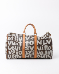 Louis Vuitton Keepall 50 Graffiti Weekend Bag