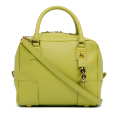 Loewe AB LOEWE Green Light Green Calf Leather Amazona Square 19 Spain