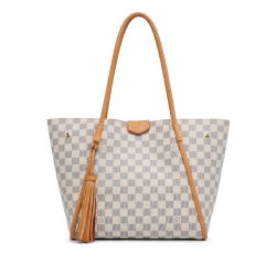 Louis Vuitton B Louis Vuitton White Damier Canvas Canvas Damier Azur Propriano France