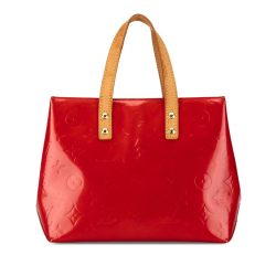 Louis Vuitton B Louis Vuitton Red Vernis Leather Leather Monogram Vernis Reade PM France