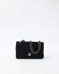 Chanel Classic Medium Velvet Double Flap Bag