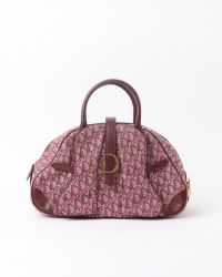 Christian Dior Diorissimo Saddle Bowler Bag