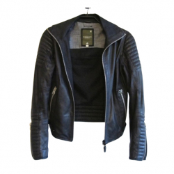 G-Star Leather Biker Jacket