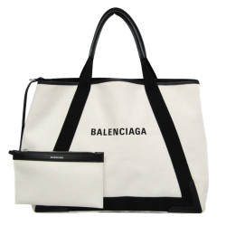 Balenciaga Navy Cabas