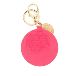 Louis Vuitton AB Louis Vuitton Pink Vernis Leather Leather Vernis Trunks and Bags Key Chain Italy