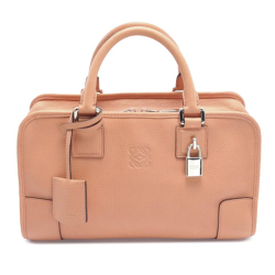 Loewe B LOEWE Orange Peach Calf Leather Amazona 28 Spain