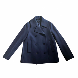 Cos Pea double-breasted wool coat