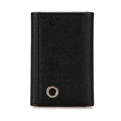 Bvlgari AB Bvlgari Black Calf Leather Bvlgari Bvlgari Man Key Holder Italy