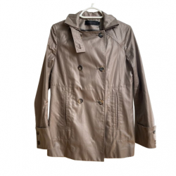 Calvin Klein Collection trench in taupe