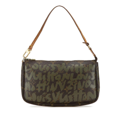 Louis Vuitton Brown Stephen Sprouse Monogram Graffiti Pochette Accessoires France